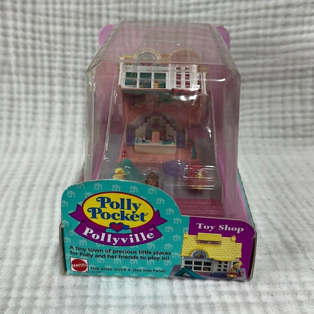 Polly Pocket Vintage 1994 Pollyville Toy Shop NIP